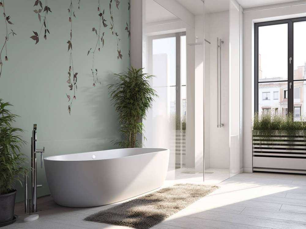 Klematiskvister på grågrønn