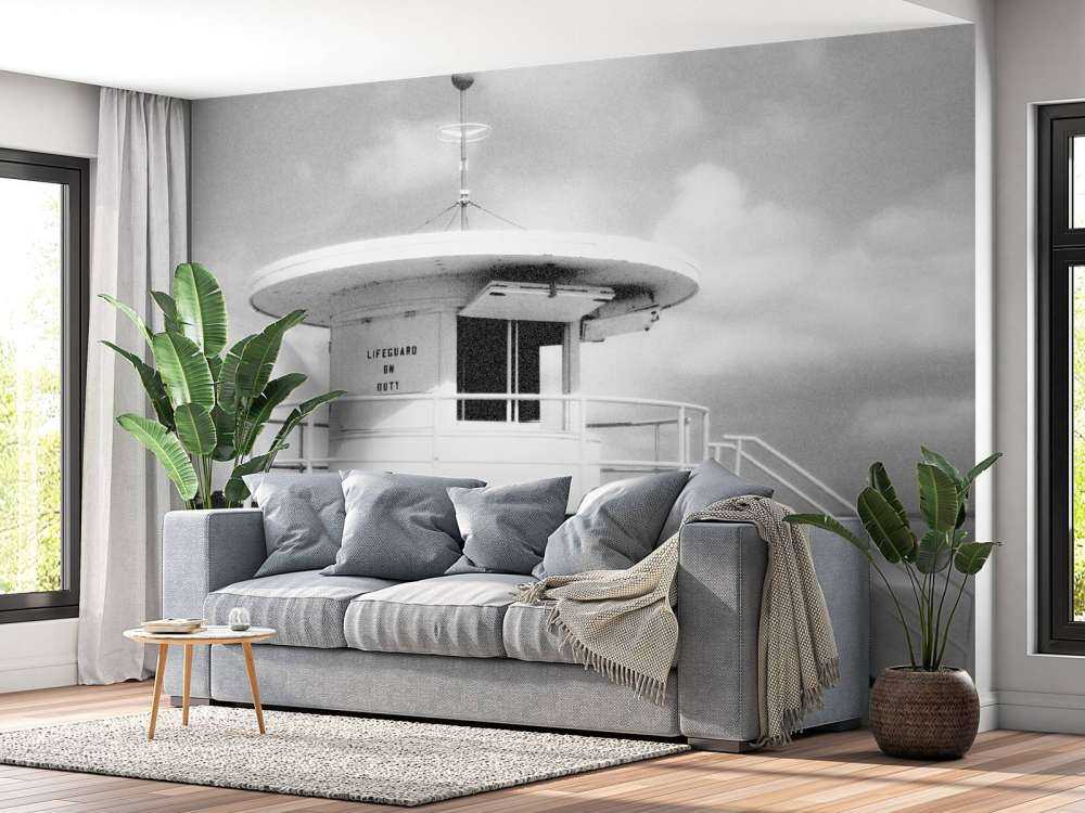 Life Guard Black & White