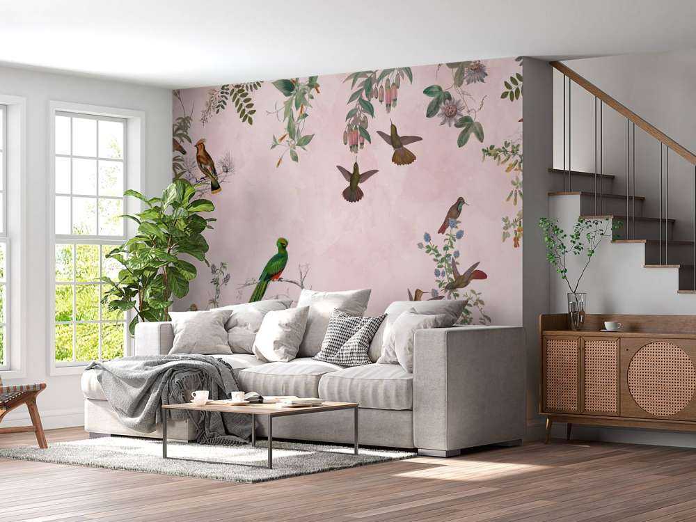 Fields Flower and Birds 3