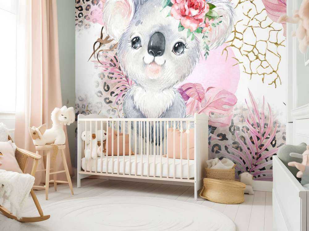 Koalababy i savannen