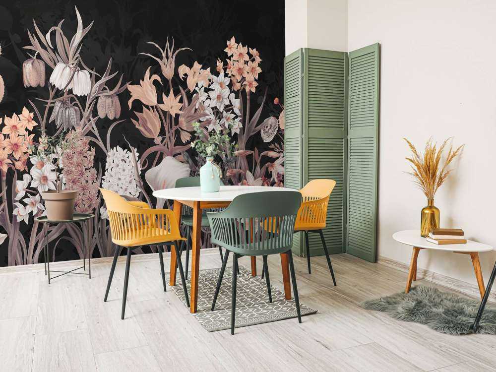 Vårblomster - Vintage Sepia