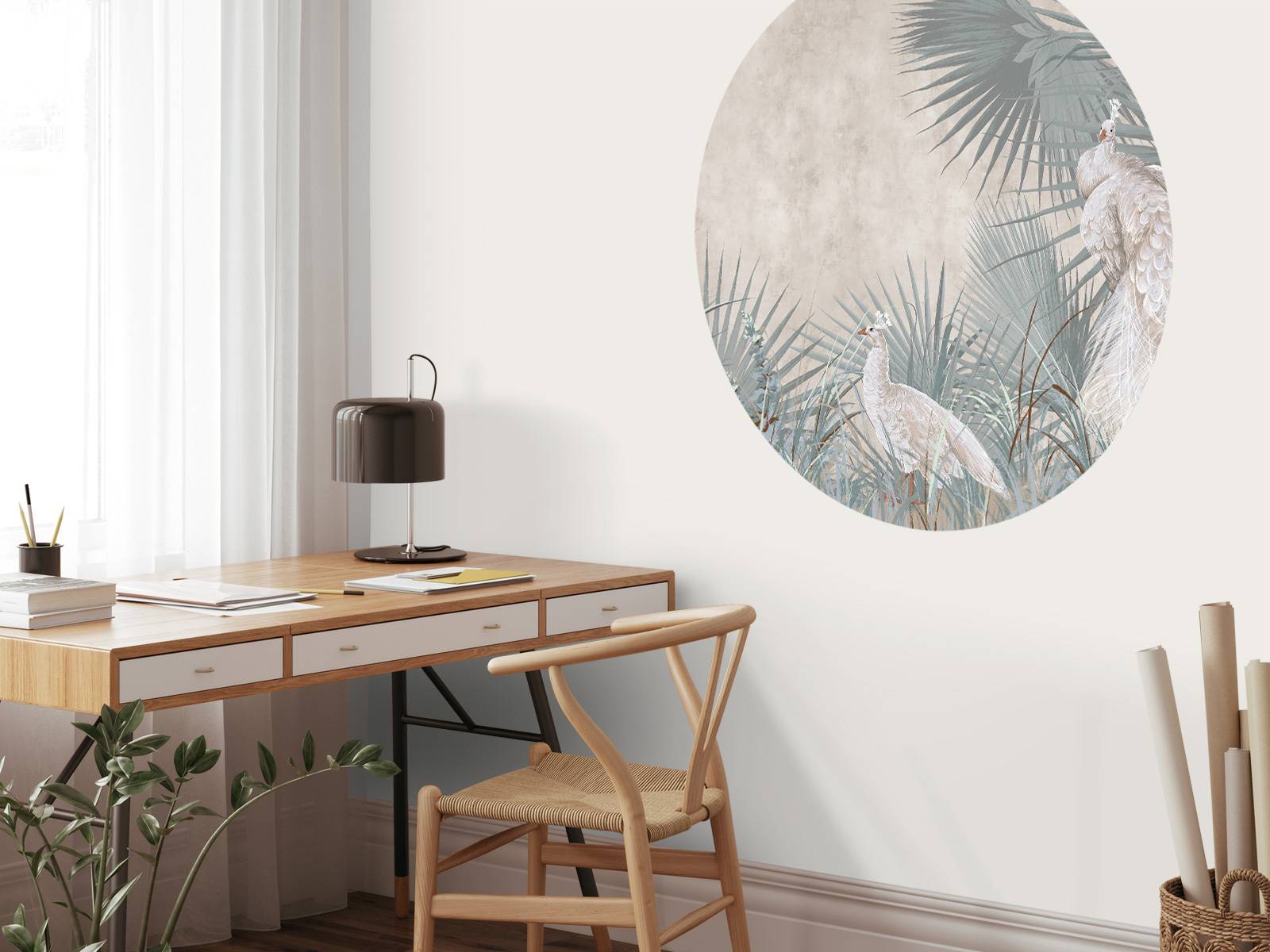 Stille Eleganse av Påfuglen