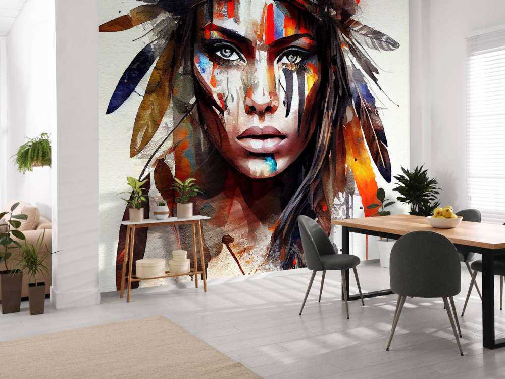 Powerful American Native Woman #7