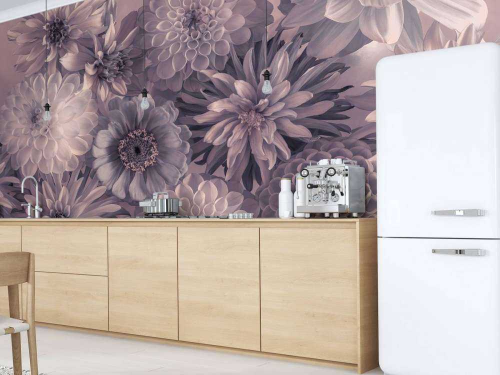 Blandning av blommor