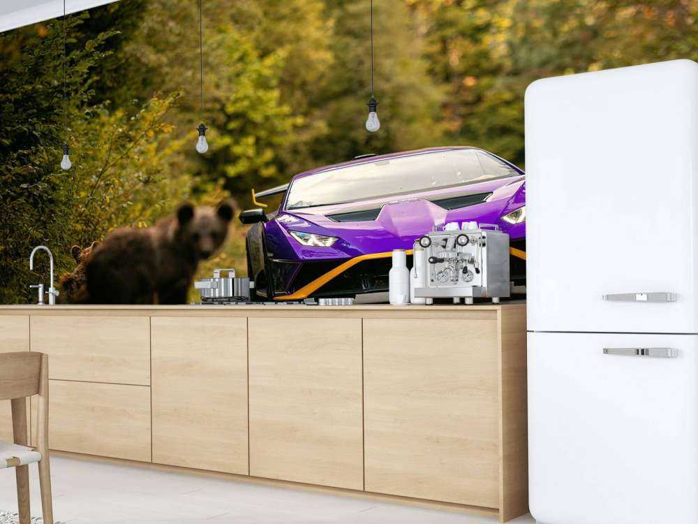 Lamborghini vs. vildmark