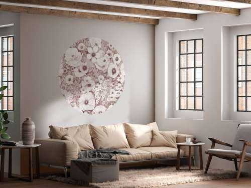 Poppy Tale Monokrom Bordeaux