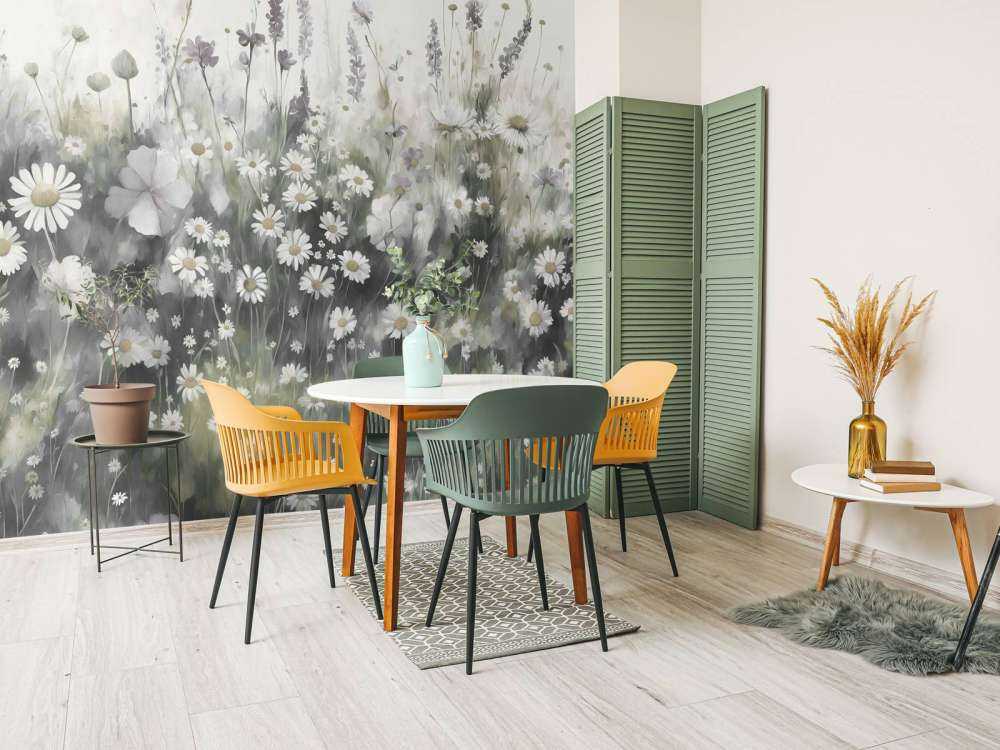 Frodig grönska av sommar olivgrön