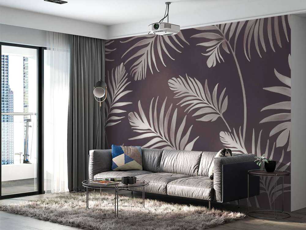 Gyllene löv på mörk jord