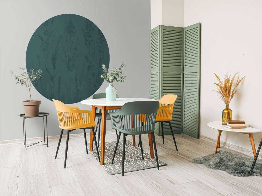 Lavendel Glänta Sömlös Djup Teal