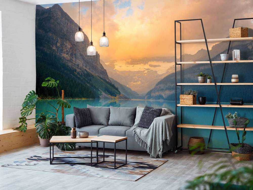 Bergsjö med ett tappningfilter