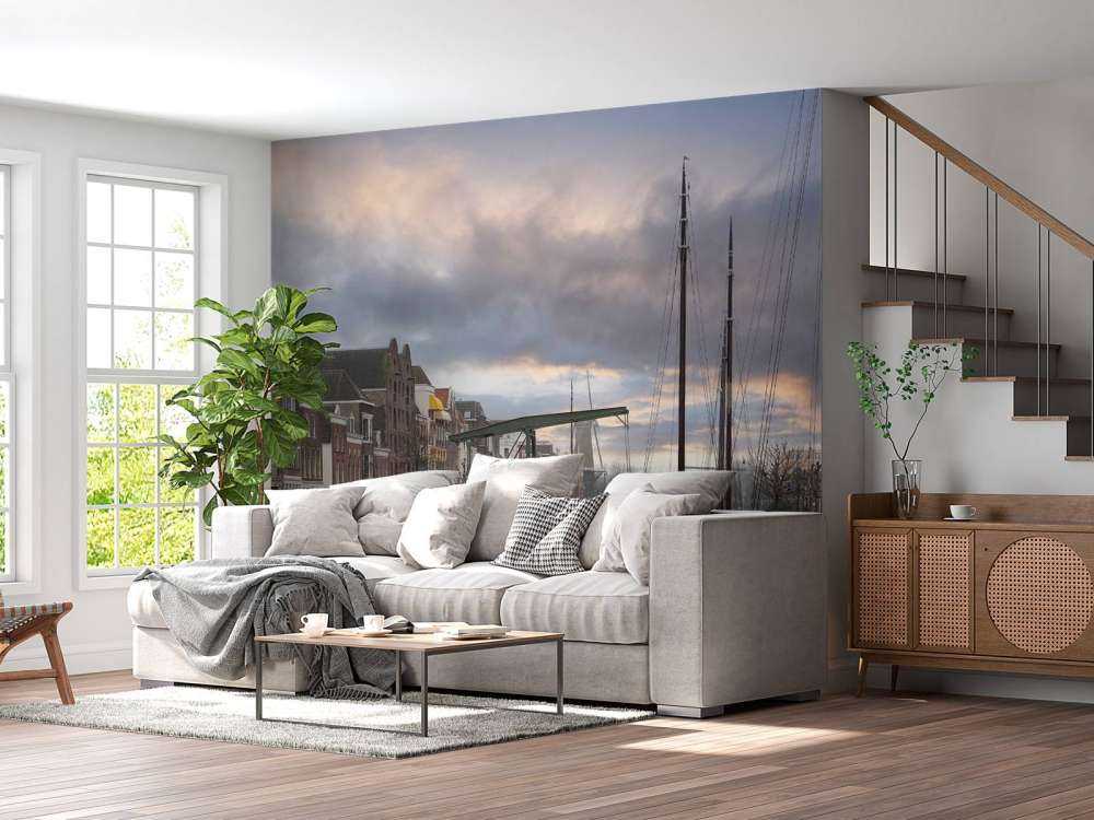 Historiska Delfshaven Rotterdam West 