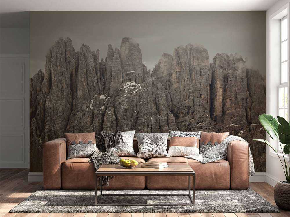 Bergstoppar i Dolomiterna