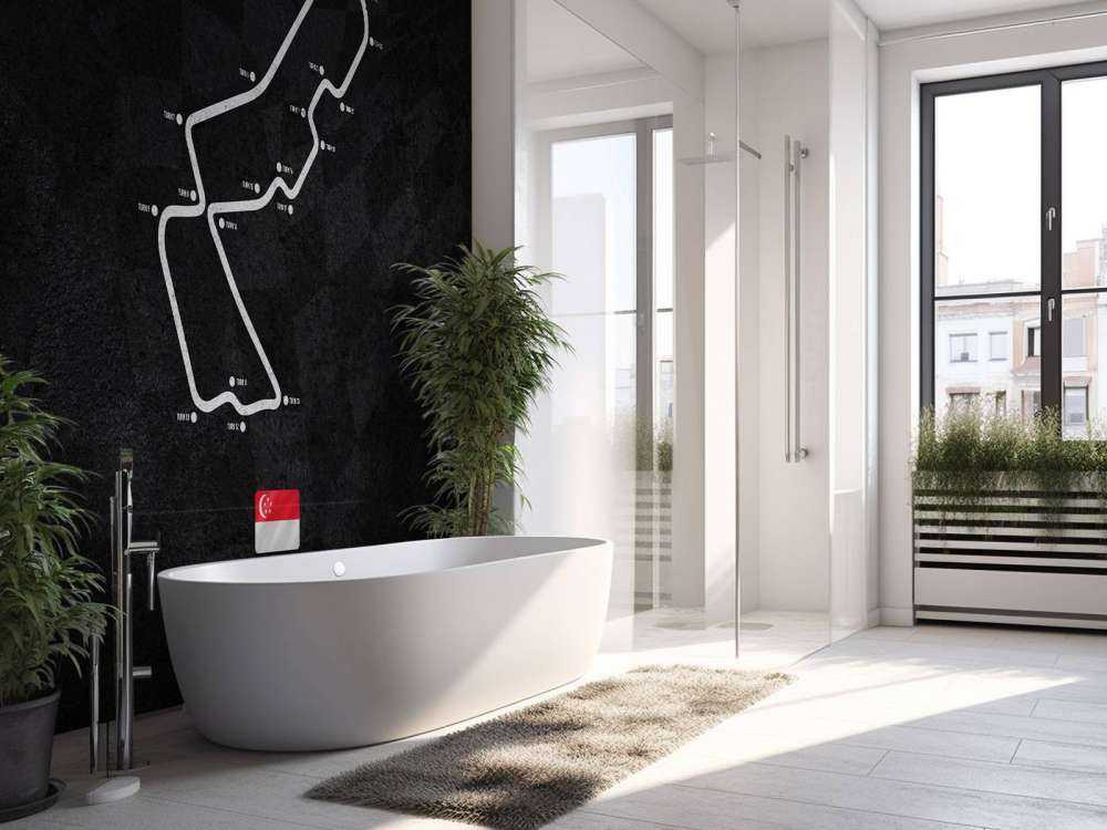 Formel 1 Circuit - Marina Bay Street Circuit - Singapore