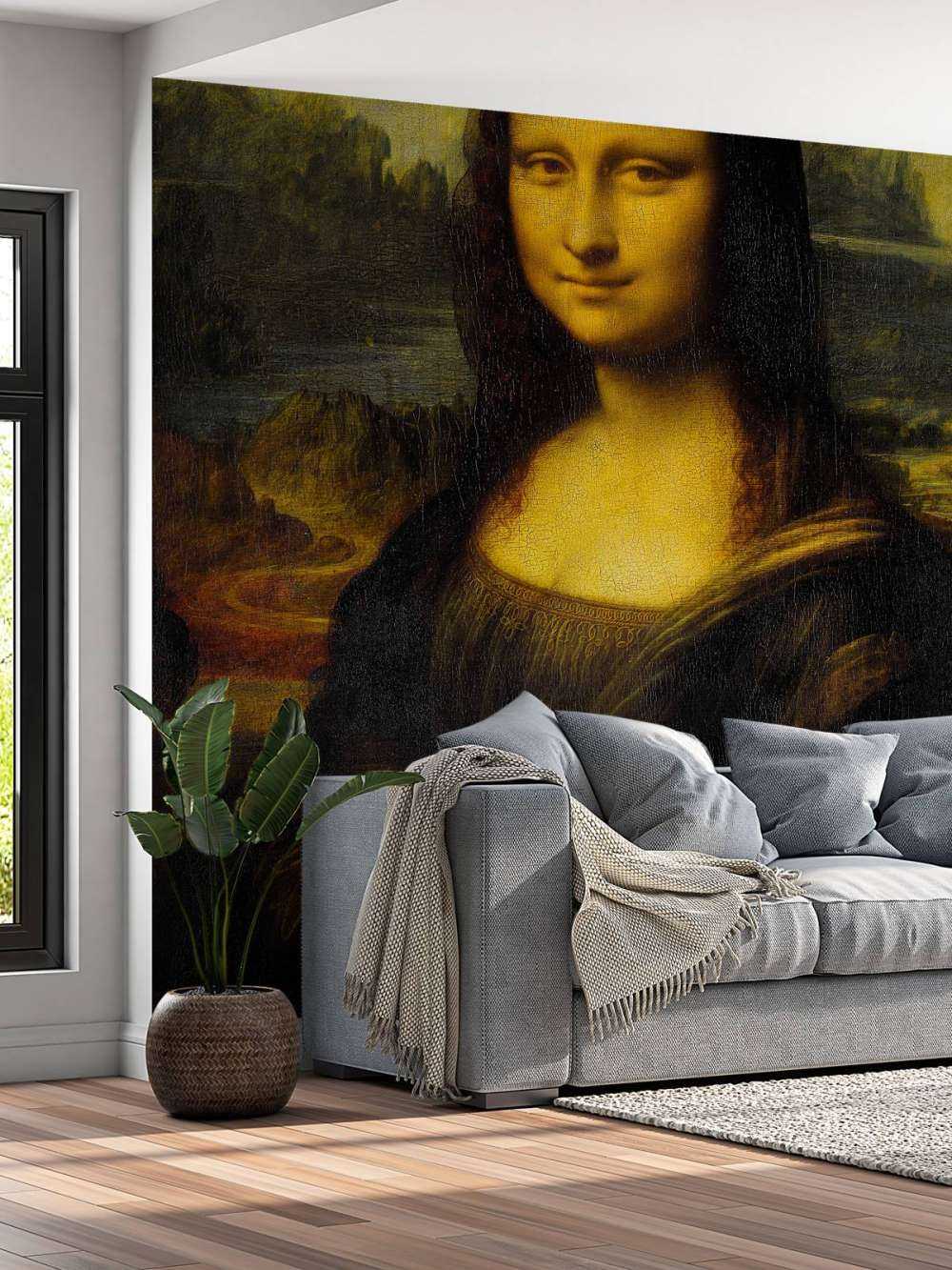 Mona Lisa med pommes frites