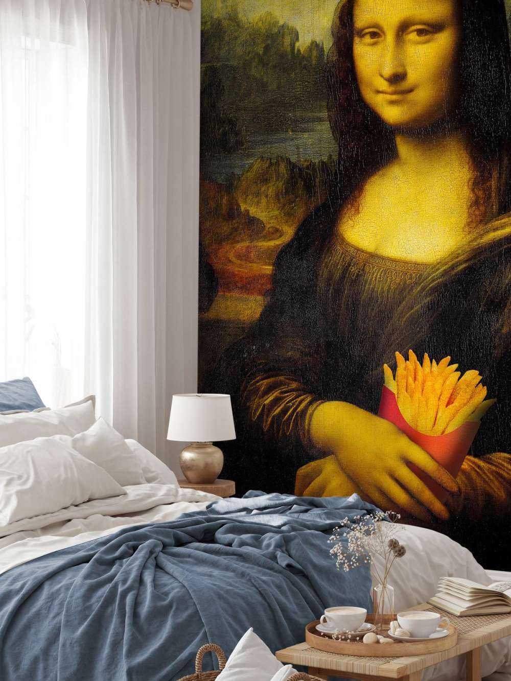 Mona Lisa med pommes frites