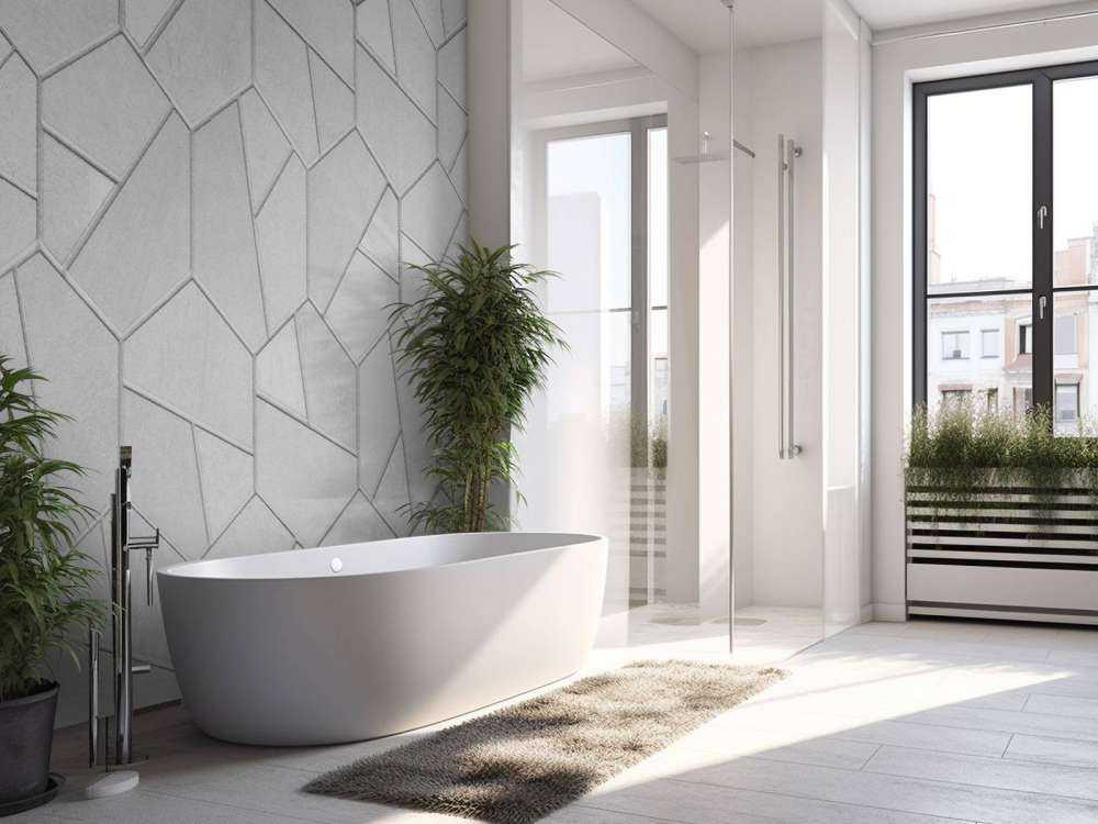 Hexagonal mosaik