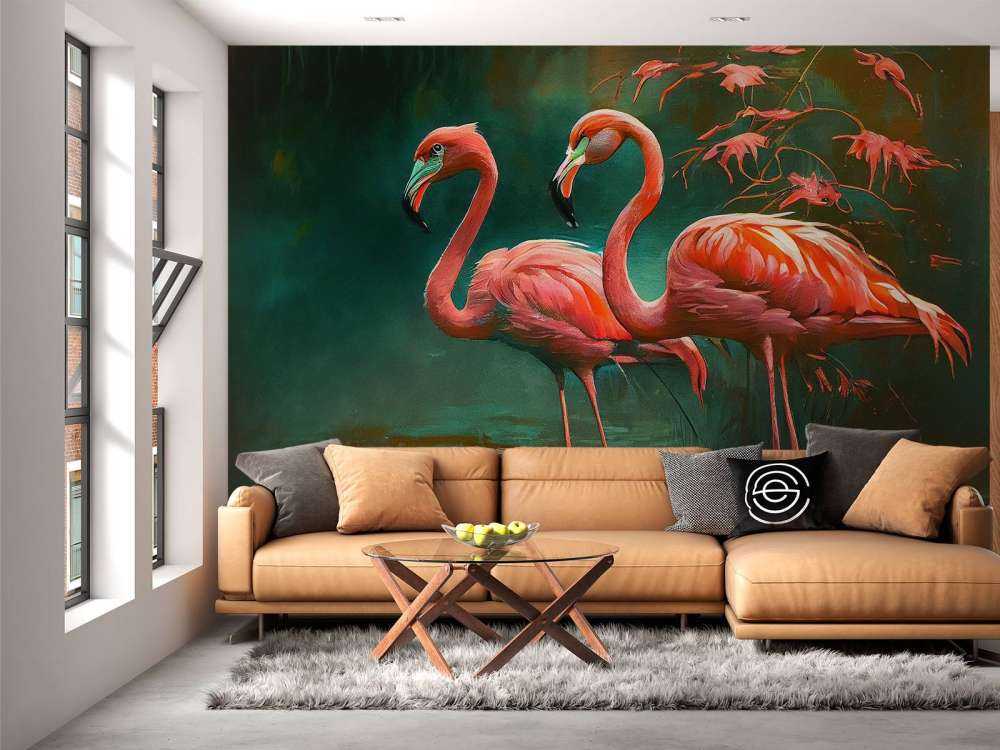 Flamingo VisKande Vatten