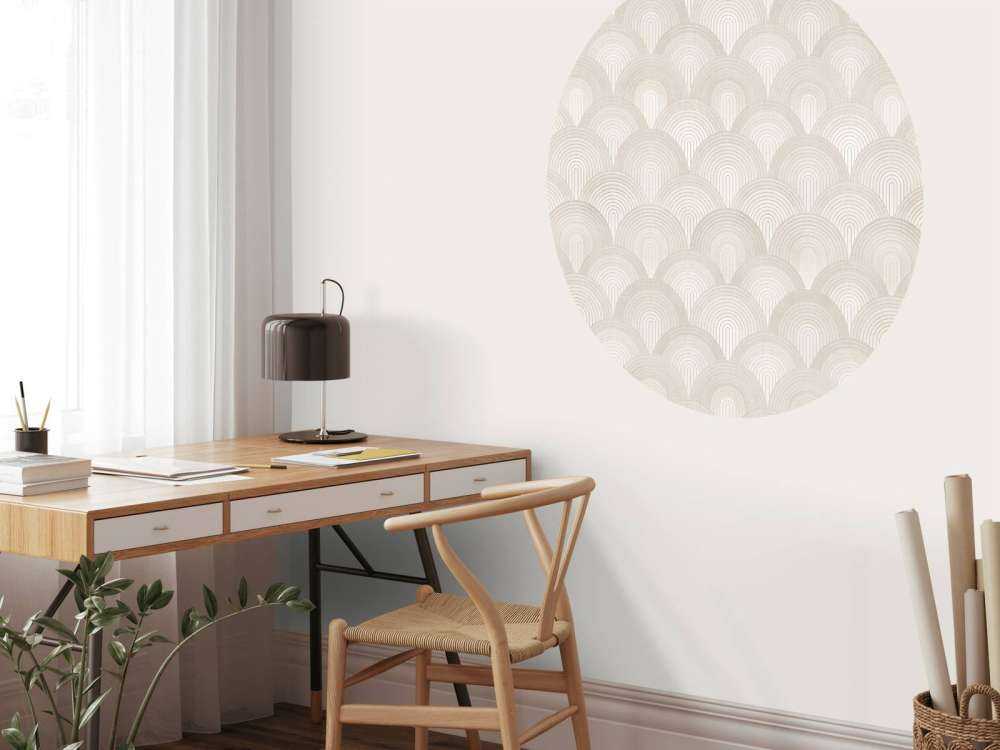 Boho ombre bågar - sand