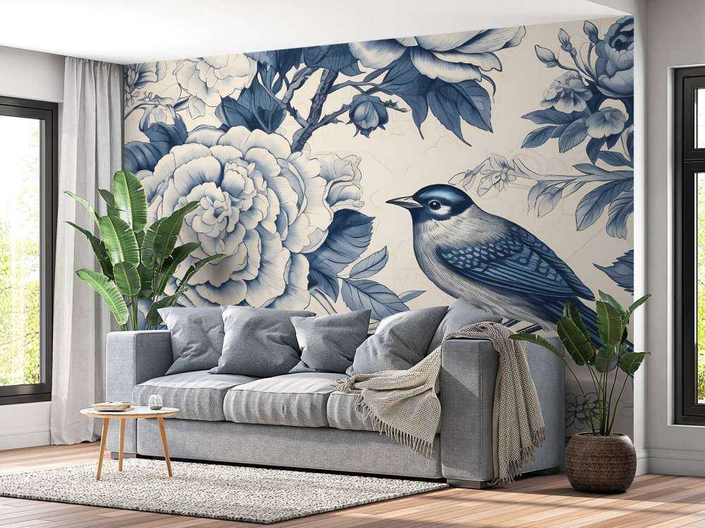 Floral Serenitet Prydnad