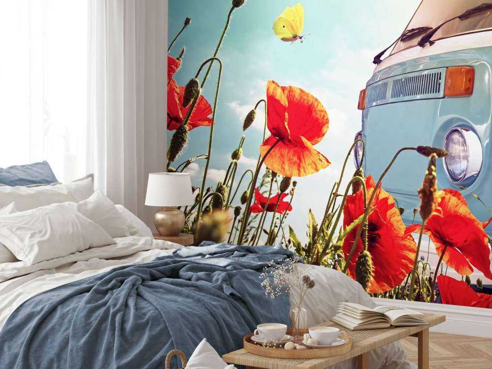 Vintage Volkswagen skåpbil