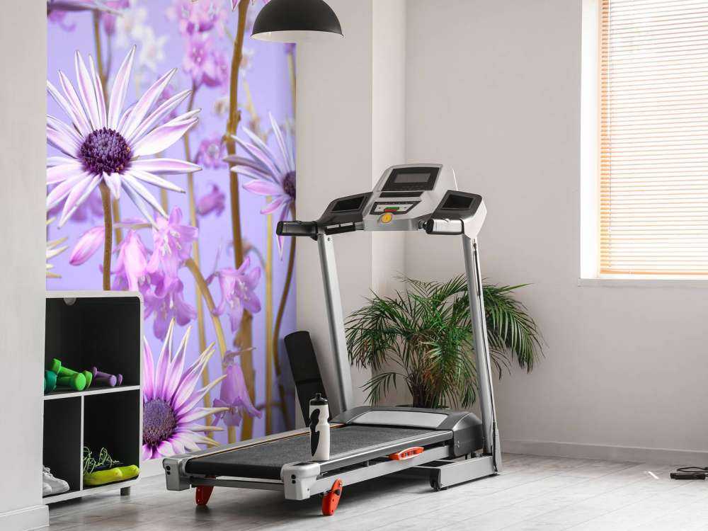 Farverige lilla blomster