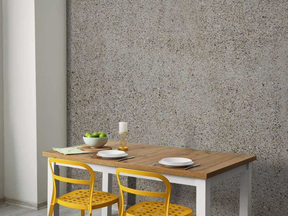Beton med grove sten