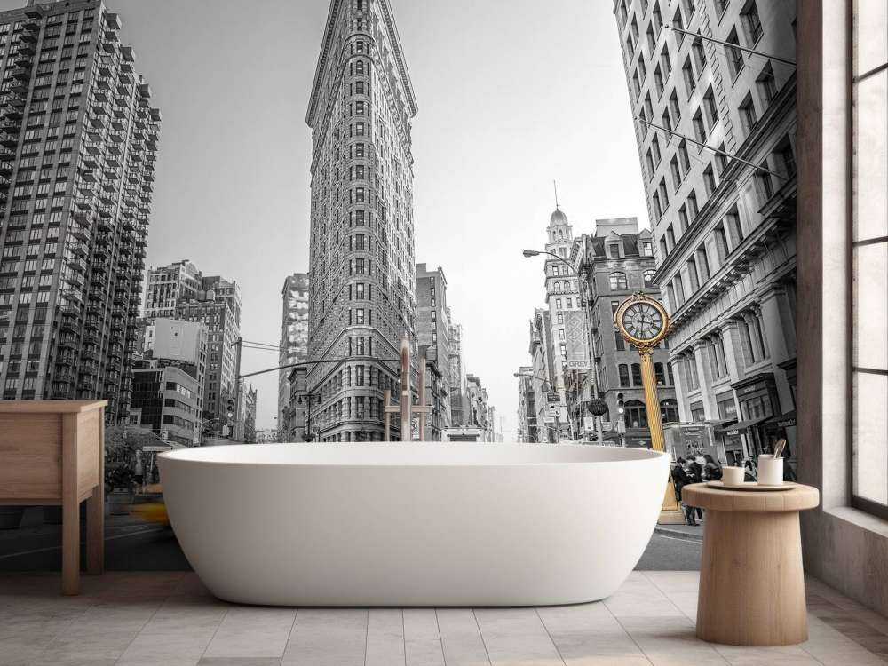 Optaget gade i New York