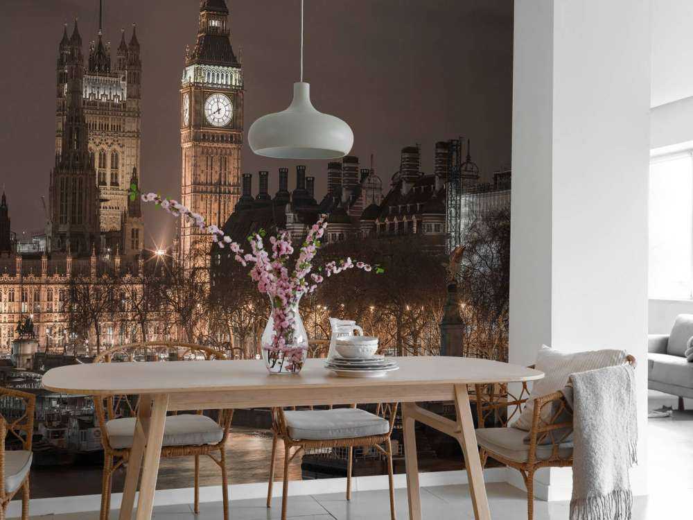 Big Ben og Westminster Abby