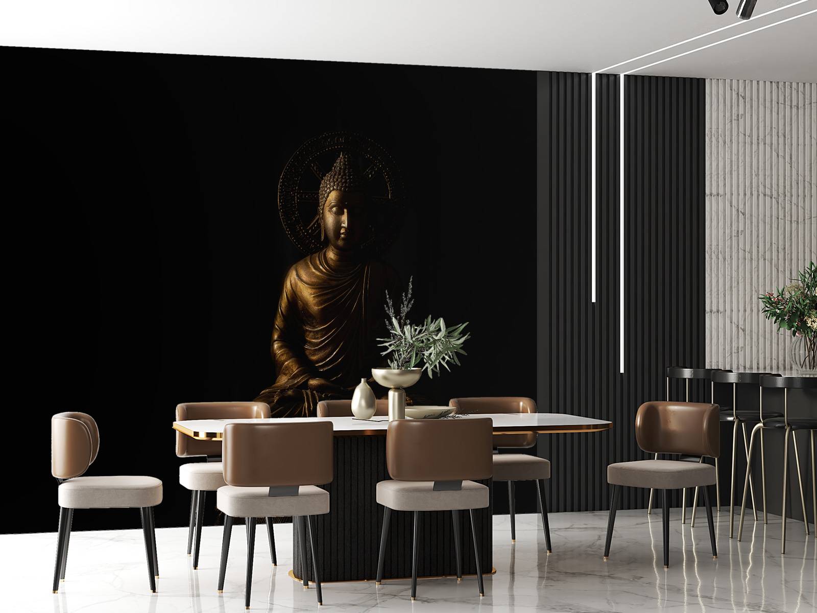 Isoleret Buddha
