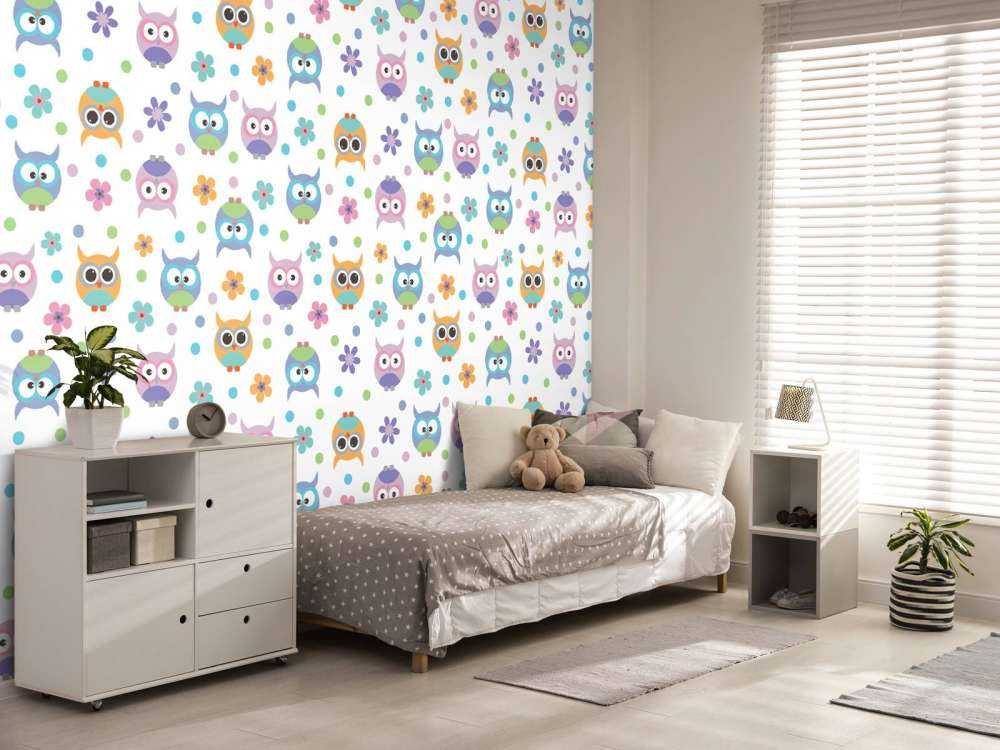 tapet med ugler