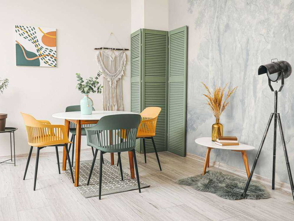 Skovlandskab Blå Panorama