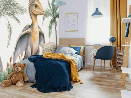 Baby pteranodon i junglen