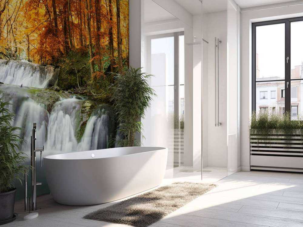 Vandfald om efteråret