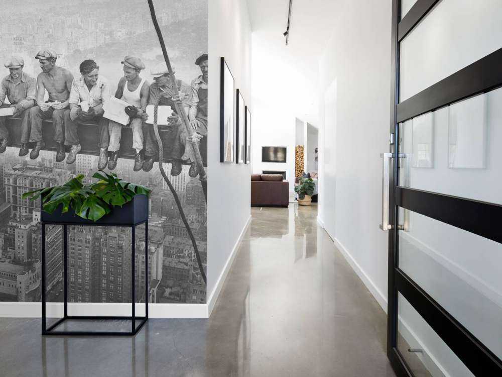 Lunsj ved en skyskraper