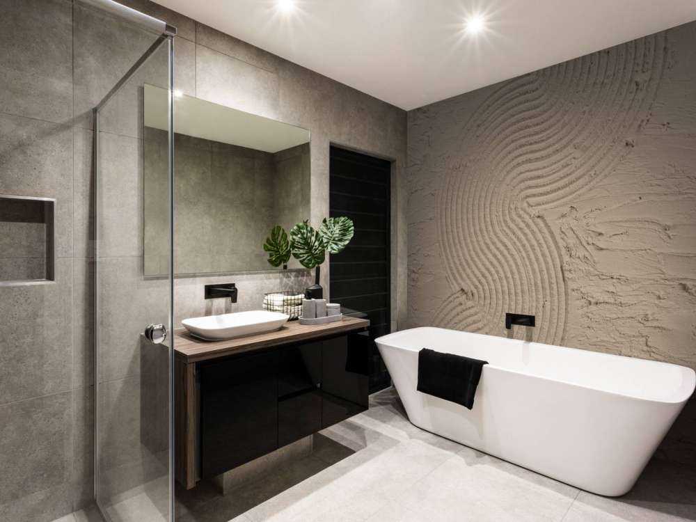 Organiske linjer og strukturer zoome inn taupe