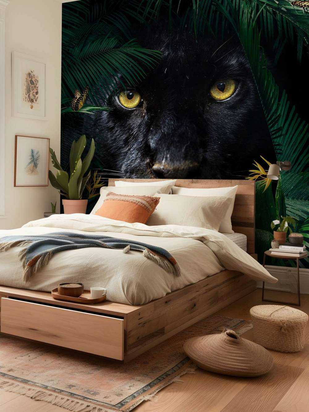 Jungle Panther Portrett