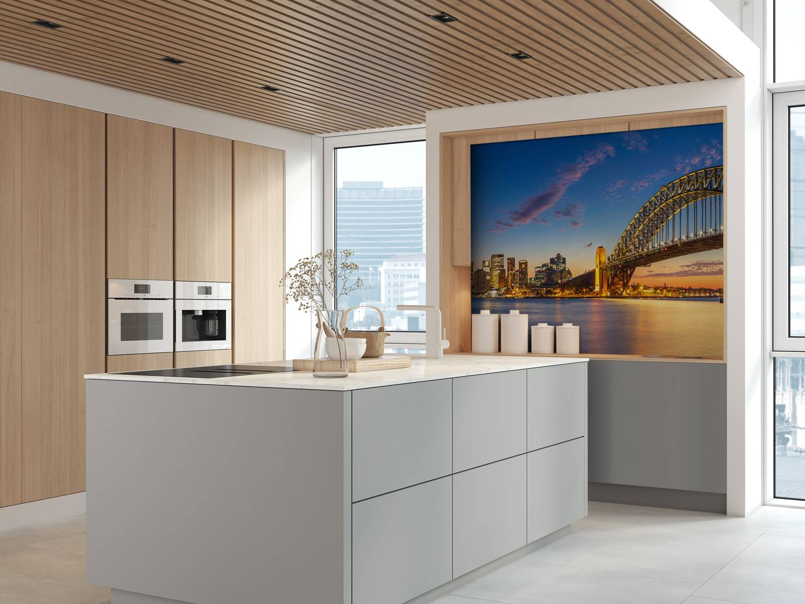 Sydney på fototapetet