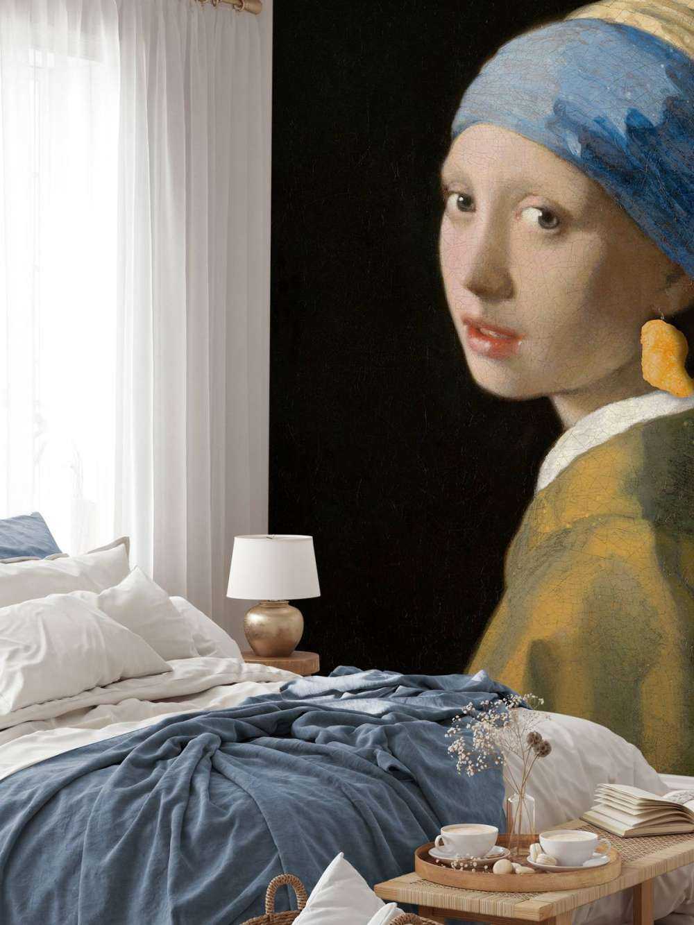 Jente med en kyllingklump