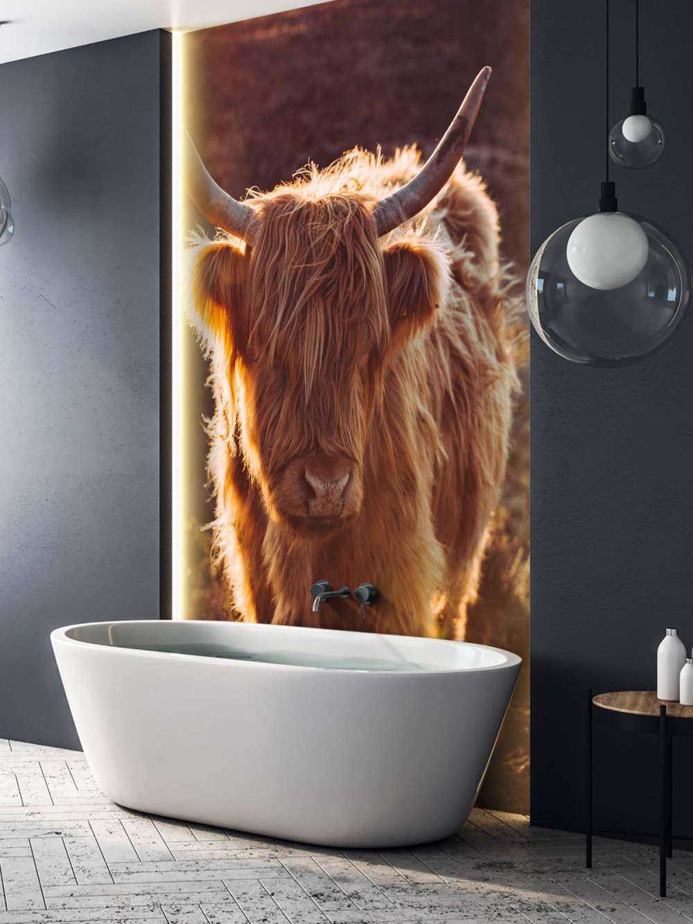 Det skotske høylandet i solen