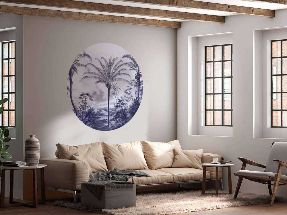 Romantiske tropiske lilla