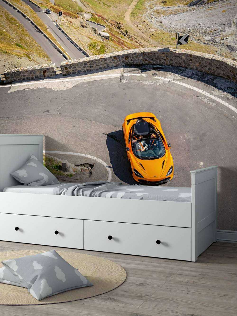 McLaren på Stelviopas - farge