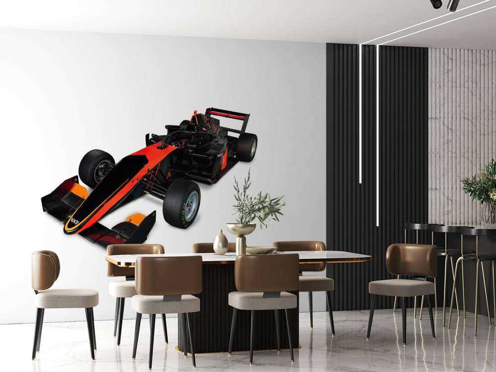 Formel 3 - Sett forfra fra venstre, 3d