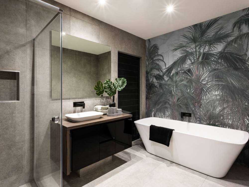 Skumrende Palmserenitet