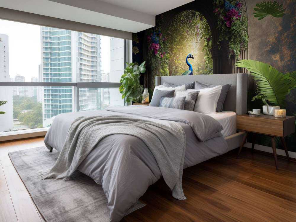 Påfugl i Forhekset Bue