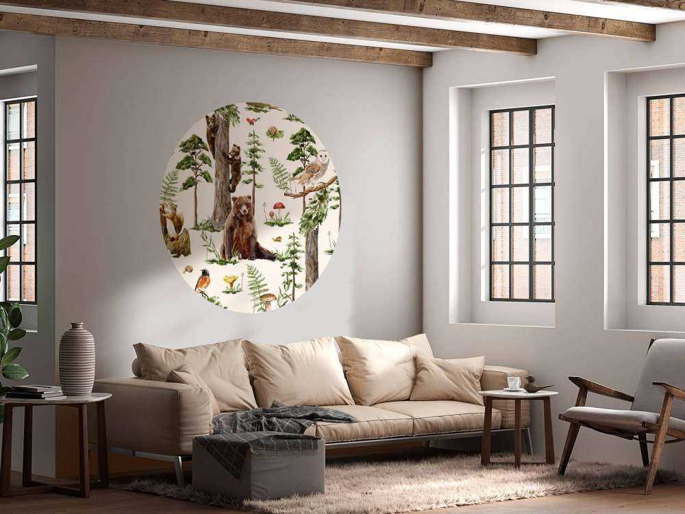 Skogrikt Liv Mosaikk