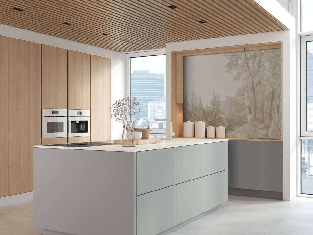 Skoglandskap Beige #1