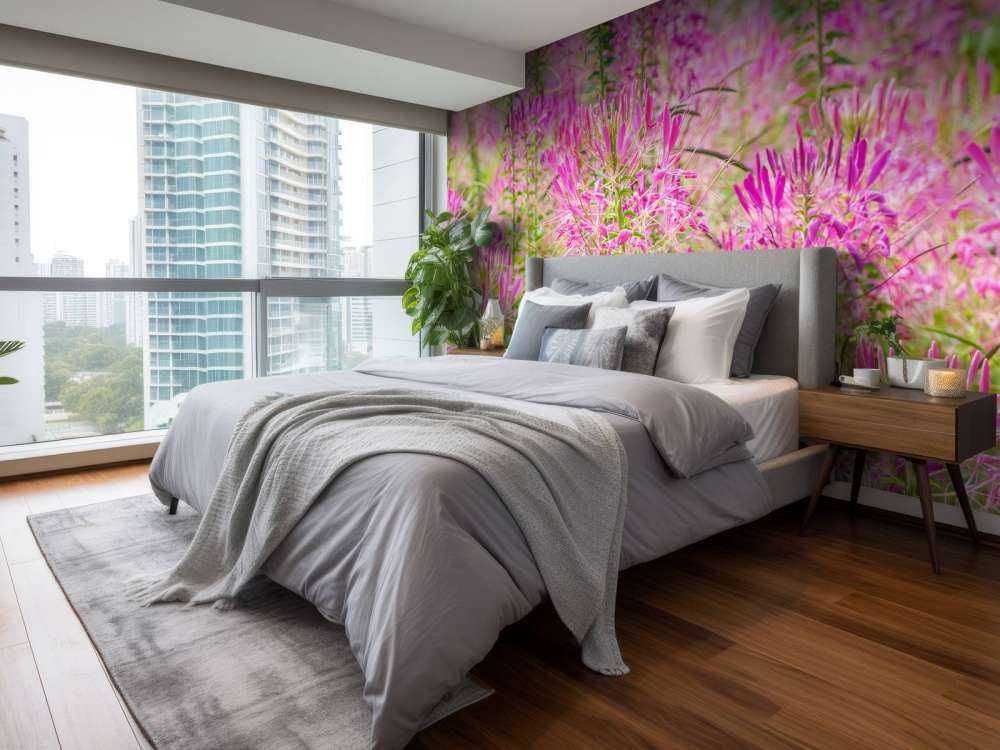 Cleome-blomster
