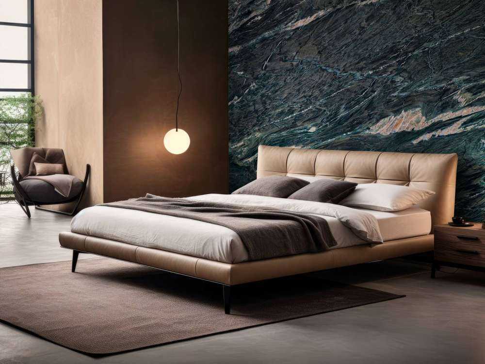 Marmor med bølget struktur