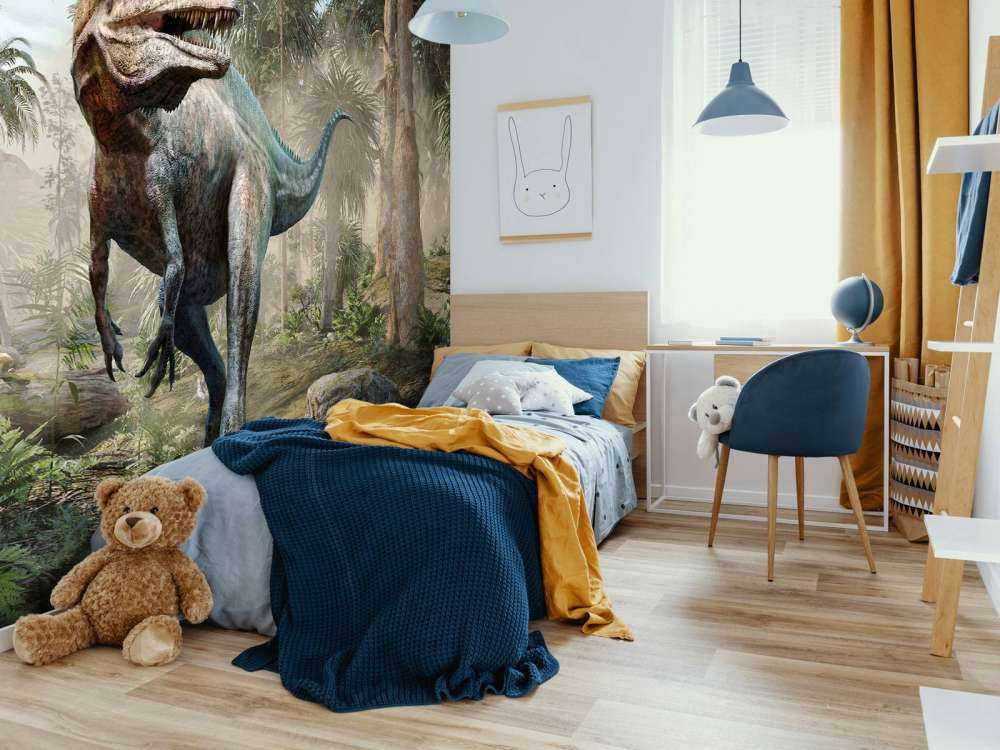 Acrocanthosaurus i skoven