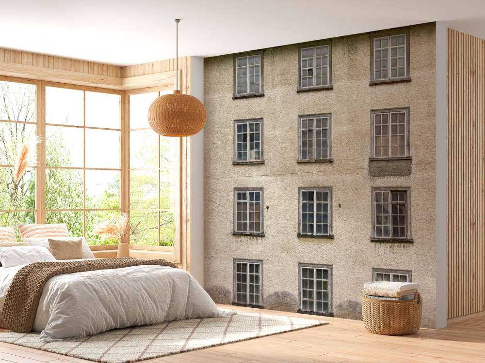 Facade af en gammel fabrik
